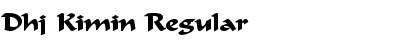 Download Dhj Kimin Font Download Dhj Kimin Font