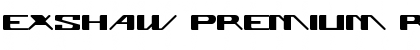 Download Exshaw Premium Font