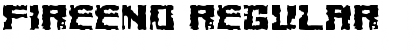Download Fireeno Regular Font