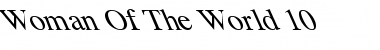 Download Woman Of The World  10 Font