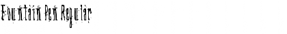 Download Fountain Pen Font