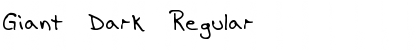 Download Giant Dark Font