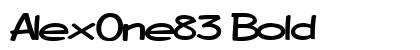 AlexOne83 Bold