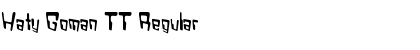 Download Haty Goman TT Font Download Haty Goman TT Font