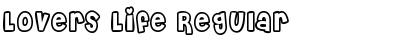 Download Lovers Life Regular Font Title Preview