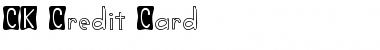 Download CK Credit Card Font