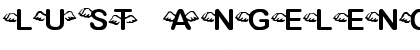 Download Lust Angeleno Regular Font Title Preview