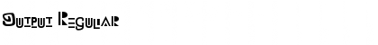 Download Output Font