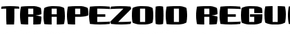 Download Trapezoid Font Download Trapezoid Font