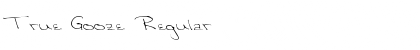 Download True Gooze Font