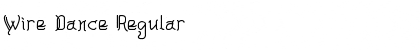 Download Wire Dance Font