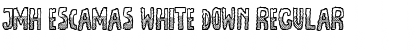 Download JMH Escamas White Down Regular Font