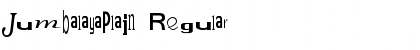 Download JumbalayaPlain Regular Font
