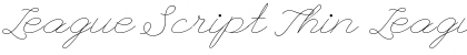 Download League Script Thin Font