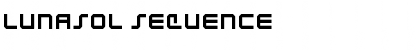 Download Lunasol Sequence Font Title Preview