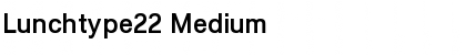 Download Lunchtype22 Medium Font Title Preview Download Lunchtype22 Medium Font Title Preview