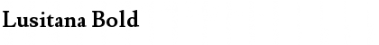 Download Lusitana Bold Font Title Preview Download Lusitana Bold Font Title Preview