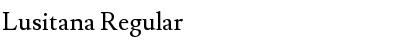 Download Lusitana Regular Font Title Preview Download Lusitana Regular Font Title Preview