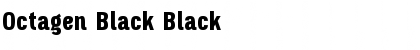 Download Octagen Black Black Font