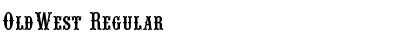 Download OldWest Font