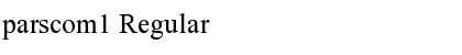 Download parscom1 Font Download parscom1 Font