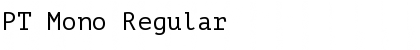 Download PT Mono Font