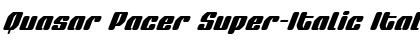 Download Quasar Pacer Super-Italic Font