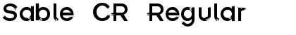 Download Sable CR Regular Font