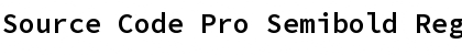 Download Source Code Pro Semibold Regular Font