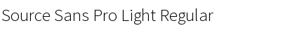 Download Source Sans Pro Light Regular Font