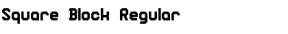 Download Square Block Regular Font
