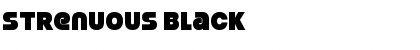 Download Strenuous Black Font