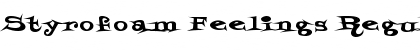 Download Styrofoam Feelings Regular Font