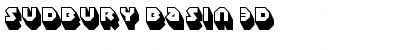 Download Sudbury Basin 3D Font