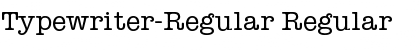 Download Typewriter-Regular Font