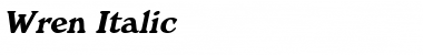 Download Wren Font
