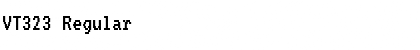 Download VT323 Font