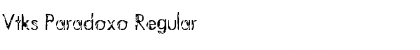 Download Vtks Paradoxo Font