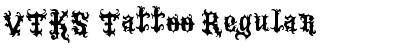 Download VTKS Tattoo Font