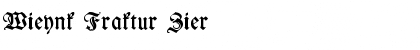 Download Wieynk Fraktur Font