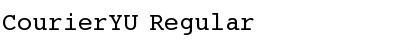 Download CourierYU Font