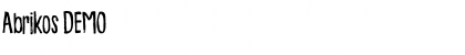 Download Abrikos DEMO Font Download Abrikos DEMO Font