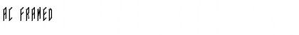 Download AC Framed Font Download AC Framed Font