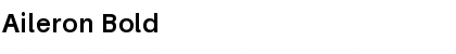 Download Aileron Bold Font