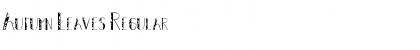 Download Autumn Leaves Font