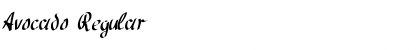 Download Avocado Font