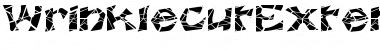 Download WrinklecutExtended Font
