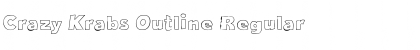 Download Crazy Krabs Outline Font