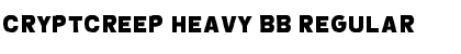 Download CryptCreep Heavy BB Font