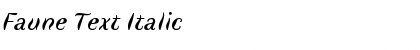 Download Faune Text Font